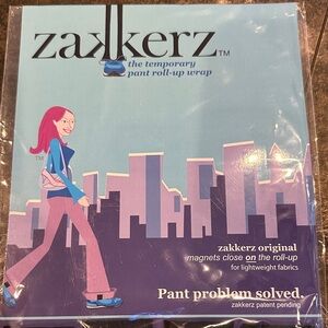 NEW!  Zakkerz Temporary Pant Roll-Up Wrap
